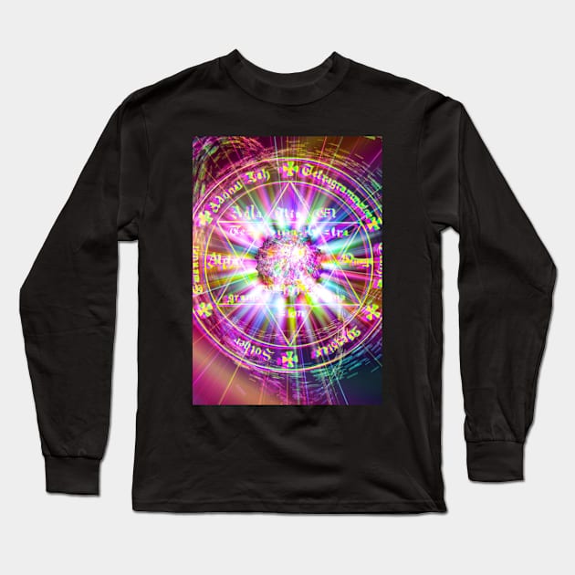 interstellar geometry Long Sleeve T-Shirt by indusdreaming